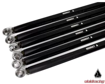 Assault Industries 64" Wide Model Black Turret Style Heavy Duty Radius Rod Can-Am Maverick X3 2017+ - RA-CA-X3-T-61