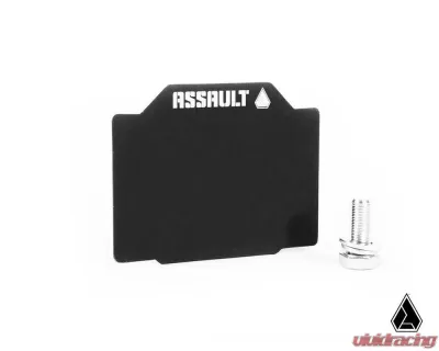 Assault Industries Universal 4" X 3" UTV Resgistration Plate - 1.75" Clamp Size - REGP-U-001-1.75