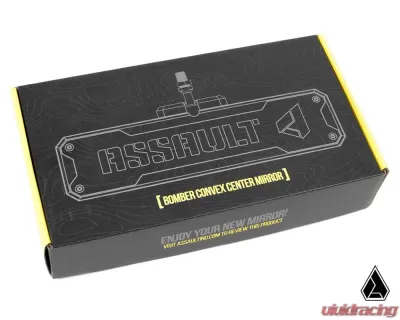 Assault Industries Bomber Convex Center Mirror  -  Pro XP Center Mirror Bracket - RVM-U-BOMB-PRO