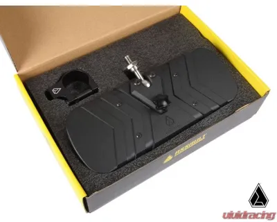 Assault Industries Stealth Series Convex Rear View Mirror - 1.5" Clamp Size - RVM-U-STE-1.5