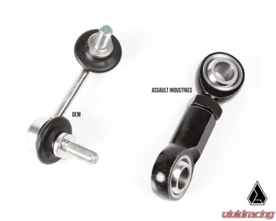 Assault Industries Heavy Duty Front Sway Bar End Links Can-Am Maverick X3 2017+ - SBL-CA-X3-003-BR-51