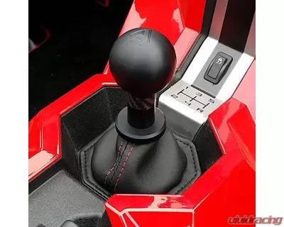 Assault Industries Raw/Black GT Shift Knob Polaris Slingshot 2015+ - SHFT-P-SSGT-R-61