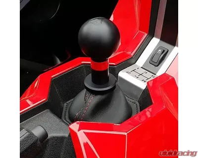 Assault Industries Raw/Black GT Shift Knob Polaris Slingshot 2015+ - SHFT-P-SSGT-R-61