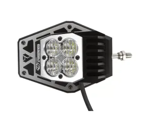 Assault Industries/Baja Designs Nighthawk LED Side Mirrors - Pro-Fit General, Ranger, Commander, Defender