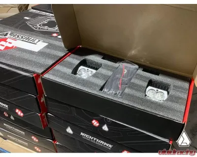 Assault Industries/Baja Designs Nighthawk LED Side Mirrors - Pro-Fit General, Ranger, Commander, Defender - SVM-P-NTHWK-GEN