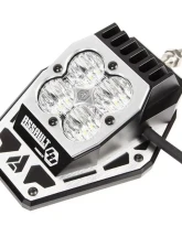 Assault Industries/Baja Designs Nighthawk LED Side Mirrors - Pro-Fit General, Ranger, Commander, Defender                                     - SVM-P-NTHWK-GEN - Image 9