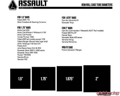 Assault Industries Aviator UTV Side Mirrors - Pro-Fit General, Ranger, Commander, Defender Polaris| Can-Am Maverick 2008+ - SVM-U-AVITR-PROFIT