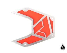 Assault Industries Can-Am Red Lexan Color Inserts For B2 Bomber Side Mirrors
