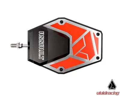 Assault Industries Can-Am Red Lexan Color Inserts For B2 Bomber Side Mirrors - SVM-U-B2-BKPL-91