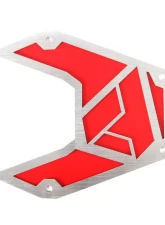 Assault Industries Red Lexan Color Inserts For B2 Bomber Side Mirrors                                     - SVM-U-B2-BKPL-93 - Image 3