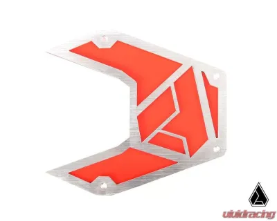 Assault Industries Red Lexan Color Inserts For B2 Bomber Side Mirrors - SVM-U-B2-BKPL-93