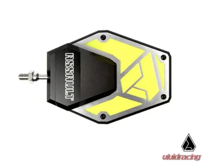 Assault Industries Lime Lexan Color Inserts For B2 Bomber Side Mirrors - SVM-U-B2-BKPL-94