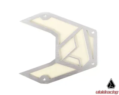 Assault Industries White Lexan Color Inserts For B2 Bomber Side Mirrors - SVM-U-B2-BKPL-96