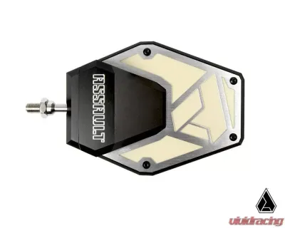 Assault Industries White Lexan Color Inserts For B2 Bomber Side Mirrors - SVM-U-B2-BKPL-96