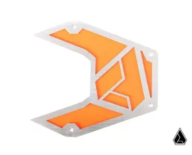 Assault Industries Orange Lexan Color Inserts For B2 Bomber Side Mirrors