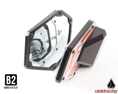 Assault Industries B2C Convex Side Mirrors - Pro-Fit General, Ranger, Commander, Defender Can-Am Maverick X3 2017+ - SVM-U-B2-C-PRO