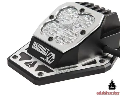 Assault Industries/Baja Designs NightHawk LED Side Mirrors - 1.5" Clamp Size - SVM-U-NTHWK-1.5