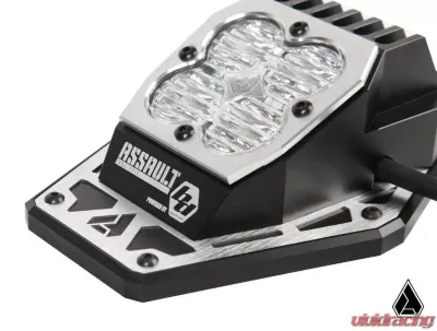 Assault Industries/Baja Designs NightHawk LED Side Mirrors - 2" Clamp Size - SVM-U-NTHWK-2.0