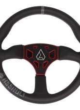 Assault Industries Yellow 350R Leather UTV Steering Wheel                                     - SW-U-350RL-06 - Image 2