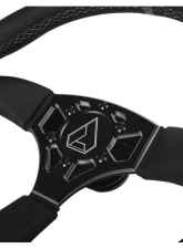 Assault Industries Anthracite/Spec Ops 350R Leather UTV Steering Wheel                                     - SW-U-350RL-28 - Image 2