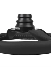 Assault Industries Anthracite/Spec Ops 350R Leather UTV Steering Wheel                                     - SW-U-350RL-28 - Image 5