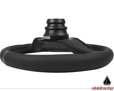 Assault Industries Anthracite/Spec Ops 350R Leather UTV Steering Wheel - SW-U-350RL-28