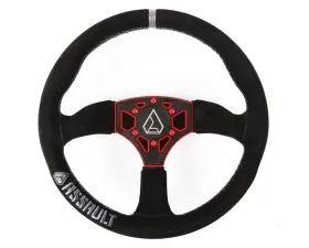 Assault Industries Red 350R Suede UTV Steering Wheel