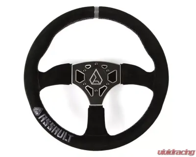 Assault Industries Anthracite/Spec Ops 350R Suede UTV Steering Wheel - SW-U-350RS-28