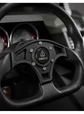 Assault Industries Gray/Orange Ballistic D V2 Steering Wheel Polaris Slinghot 2015+                                     - SW-U-BALLDLH-04 - Image 2