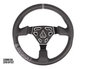 Assault Industries White Universal Navigator Leather UTV Steering Wheel