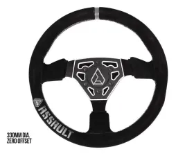 Assault Industries White Universal Navigator Suede UTV Steering Wheel