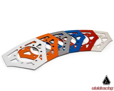 Assault Industries White Universal Navigator Suede UTV Steering Wheel - SW-U-NAVS-05