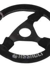 Assault Industries Anthracite/Spec Ops Universal Navigator Suede UTV Steering Wheel                                     - SW-U-NAVS-28 - Image 3