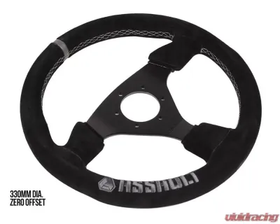 Assault Industries Universal Navigator Suede UTV Steering Wheel - SW-U-NAVS