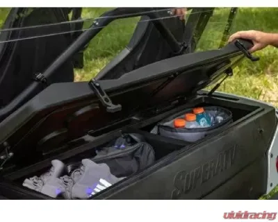 SuperATV Dual Compartment Cooler/Cargo Box Kawasaki Teryx 4 800 - RCB-K-TRX4-30