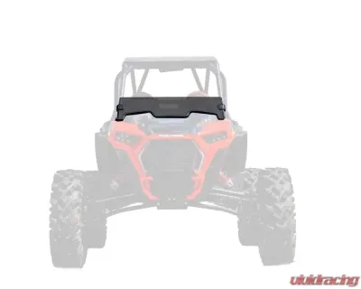 SuperATV Clear Standard Polycarbonate Half Windshield Polaris RZR XP Turbo S 2018+ - HWS-P-RZRXPTS-75