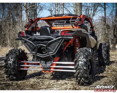 SuperATV Billet Aluminum 72 inch Wide Radius Arms Complete Kit Can-Am Maverick X3 2017+ - RA-CA-X3RS-HX