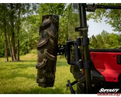 SuperATV Spare Tire Carrier Honda Pioneer 1000-5 2016+ - STC-H-PIO1K-02