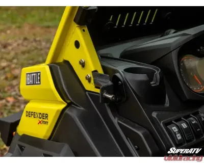 SuperATV Aluminum Doors Can-Am Defender 2-Door 2016+ - DOOR-CA-DEF-002-00