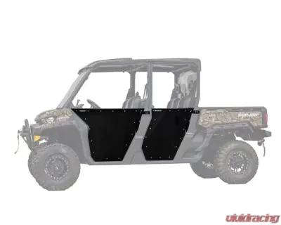 SuperATV Aluminum Doors Can-Am Defender 4-Door 2016+ - DOOR-CA-DEFMAX-002-00
