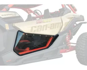 SuperATV Clear Lower Doors Can-Am Maverick X3 2-Door