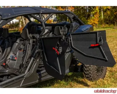 SuperATV Aluminum Doors Can-Am Maverick X3 4-Door 2017+ - DOOR-CA-X3MAX-00