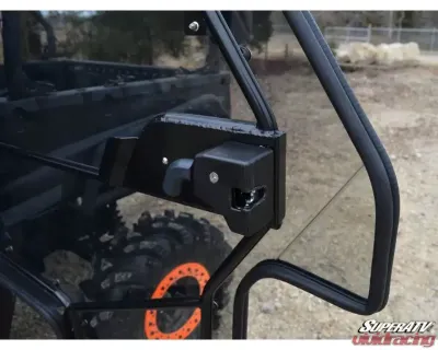 SuperATV Scratch Resistant Cab Enclosure Door Polaris Ranger Full Size 570 2016+ - DOOR-P-RAN-09XP-001-72