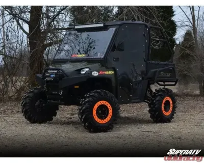 SuperATV Scratch Resistant Cab Enclosure Door Polaris Ranger Full Size 570 2016+ - DOOR-P-RAN-09XP-001-72