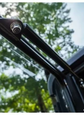 SuperATV Scratch Resistant Cab Enclosure 2-Door Polaris Ranger Mid Size 2015+                                     - DOOR-P-RAN-MID-001-72 - Image 5