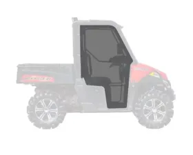 SuperATV Scratch Resistant Cab Enclosure 4-Door Polaris Ranger Mid Size 2015+