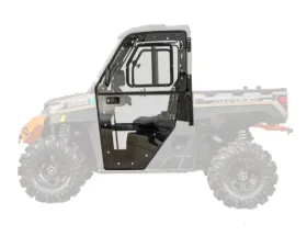 SuperATV Scratch Resistant Convertible Cab Enclosure 2-Doors Polaris Ranger XP 1000 2018+