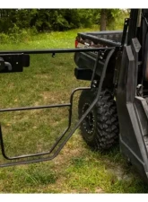 SuperATV Scratch Resistant Convertible Cab Enclosure 2-Doors Polaris Ranger XP 1000 2018+                                     - DOOR-P-RAN1K-001-72 - Image 3