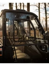 SuperATV Scratch Resistant Convertible Cab Enclosure 2-Doors Polaris Ranger XP 1000 2018+                                     - DOOR-P-RAN1K-001-72 - Image 4