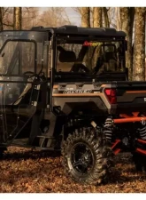 SuperATV Scratch Resistant Convertible Cab Enclosure 2-Doors Polaris Ranger XP 1000 2018+                                     - DOOR-P-RAN1K-001-72 - Image 6